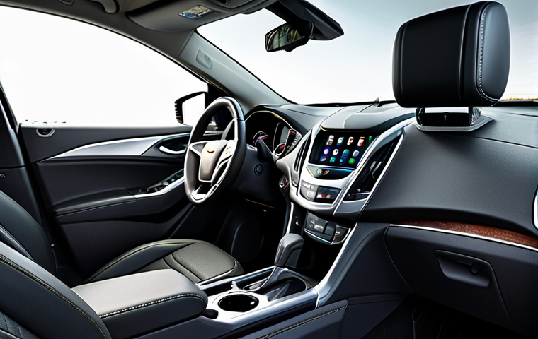 지엠 쉐보레 이쿼녹스의 고객 만족도 - Interior Comfort & Ergonomics**

"Chevrolet Equinox interior, focus on the driver's seat and dashboa...