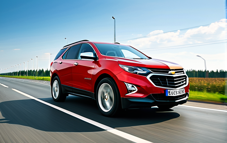 지엠 쉐보레 이쿼녹스의 고객 만족도 - Interior Comfort & Ergonomics**

"Chevrolet Equinox interior, focus on the driver's seat and dashboa...